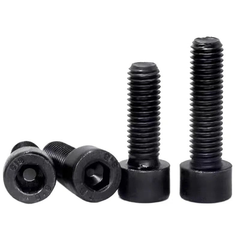 5 Pièces M9 Acier Allié Grade 12.9 Vis Allen Tête Cylindrique Boulons Tête Hexagonale Filetage Fin Pas 1.0/1.25/1.5mm Fixations Métriques pour Machines et Réparation Auto (Inner hexagon m9*1.25 * 25)
