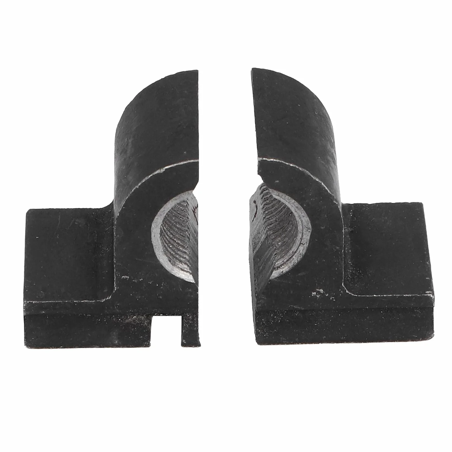 Écrou de Type divisé, Écrou Haute et Demi-écrou Basse - 2pcs 1,5 Mm Pitch Half Nut pour Vis Tête Métrique - Compatible 0618 CJ18 CJ0618A 7X12 7X14 0618-3B MINI LATHE, 45
