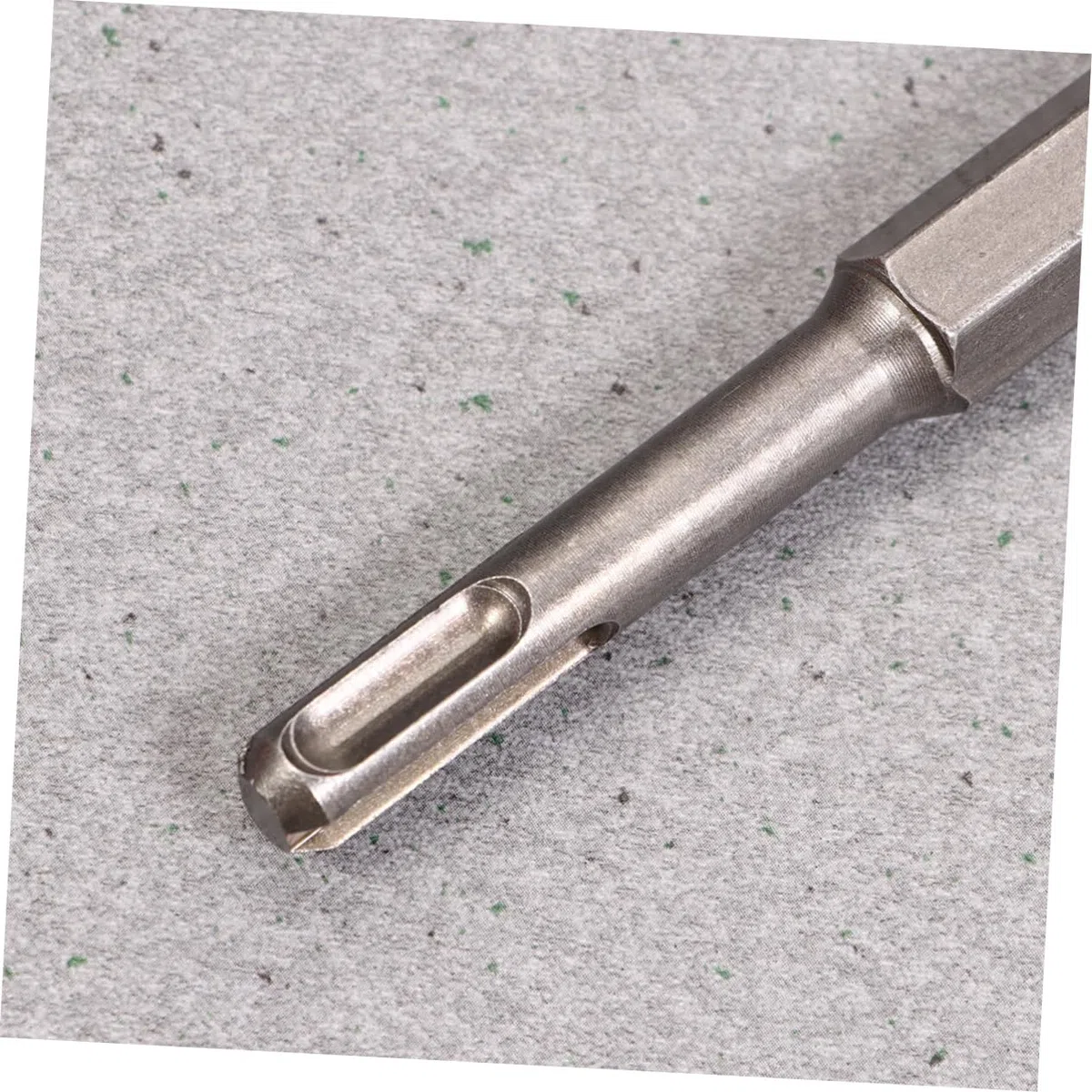 Lot De 2 Burins Plats Élargis Hexagonaux Pour Marteau-perforateur Électrique, Ciseau Plat 14 x 250 x 40 Mm, Acier Traité Peinture, Usage Murs Ciment Brique Pierre