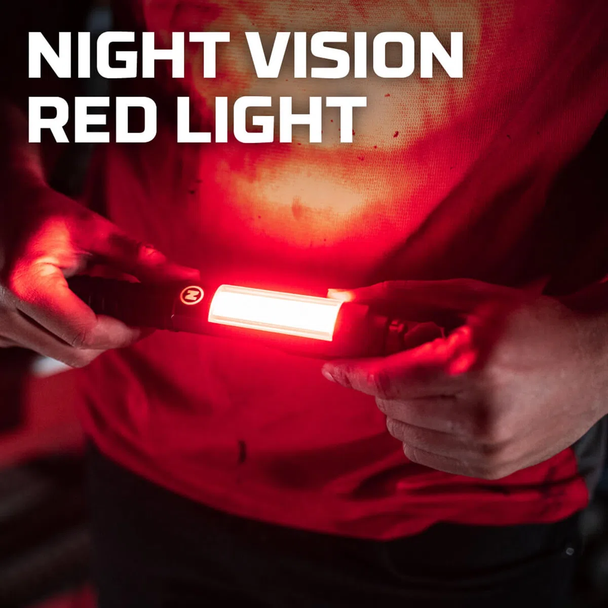 NEBO Big Larry 3 - Torche de 600 lumens avec lampe de travail COB - Base magnétique pour l'éclairage mains-libres - Gris acier