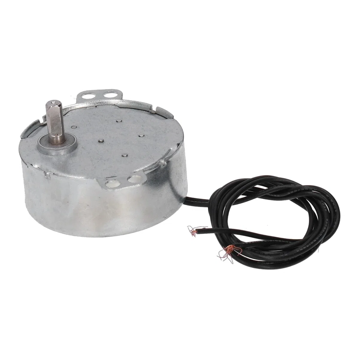Micro Moteur Moteur Synchrone AC Aluminium Laiton TYC 50 220 240 V 2,5 3RPM 4W CCW Faible Bruit Couple Élevé Vitesse Constante pour Support d'affichage de Plateau Tournant de Chauffage de