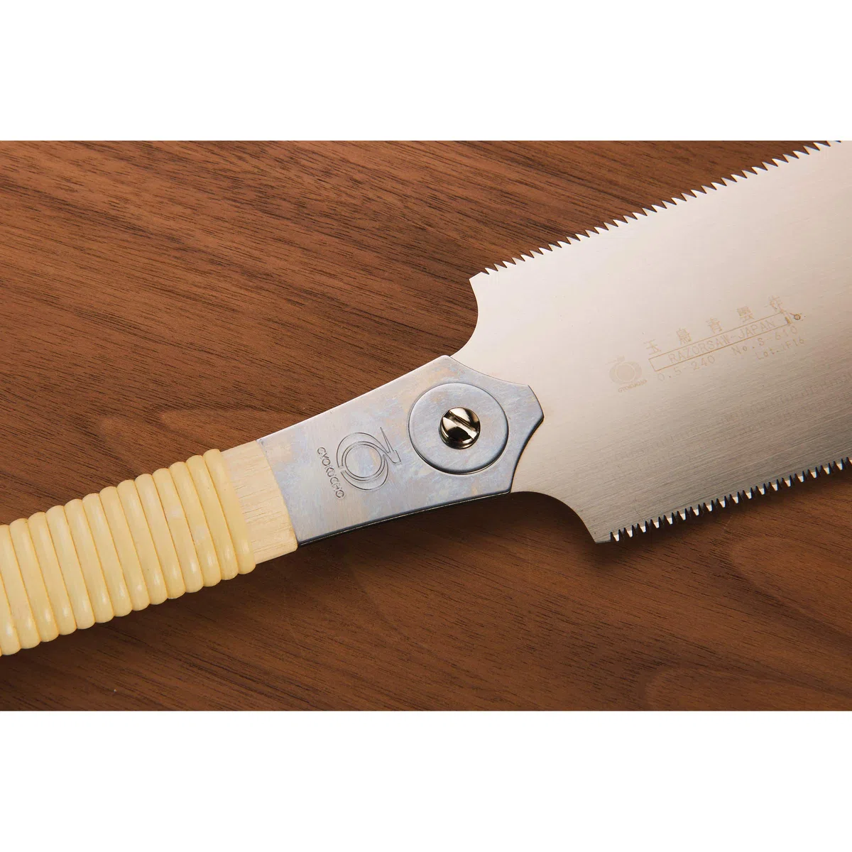 Gyokucho 610 Ryoba 9–1/5,1 cm double Edge rasoir Scie pour bois durs 1,7 mm dents Pitch