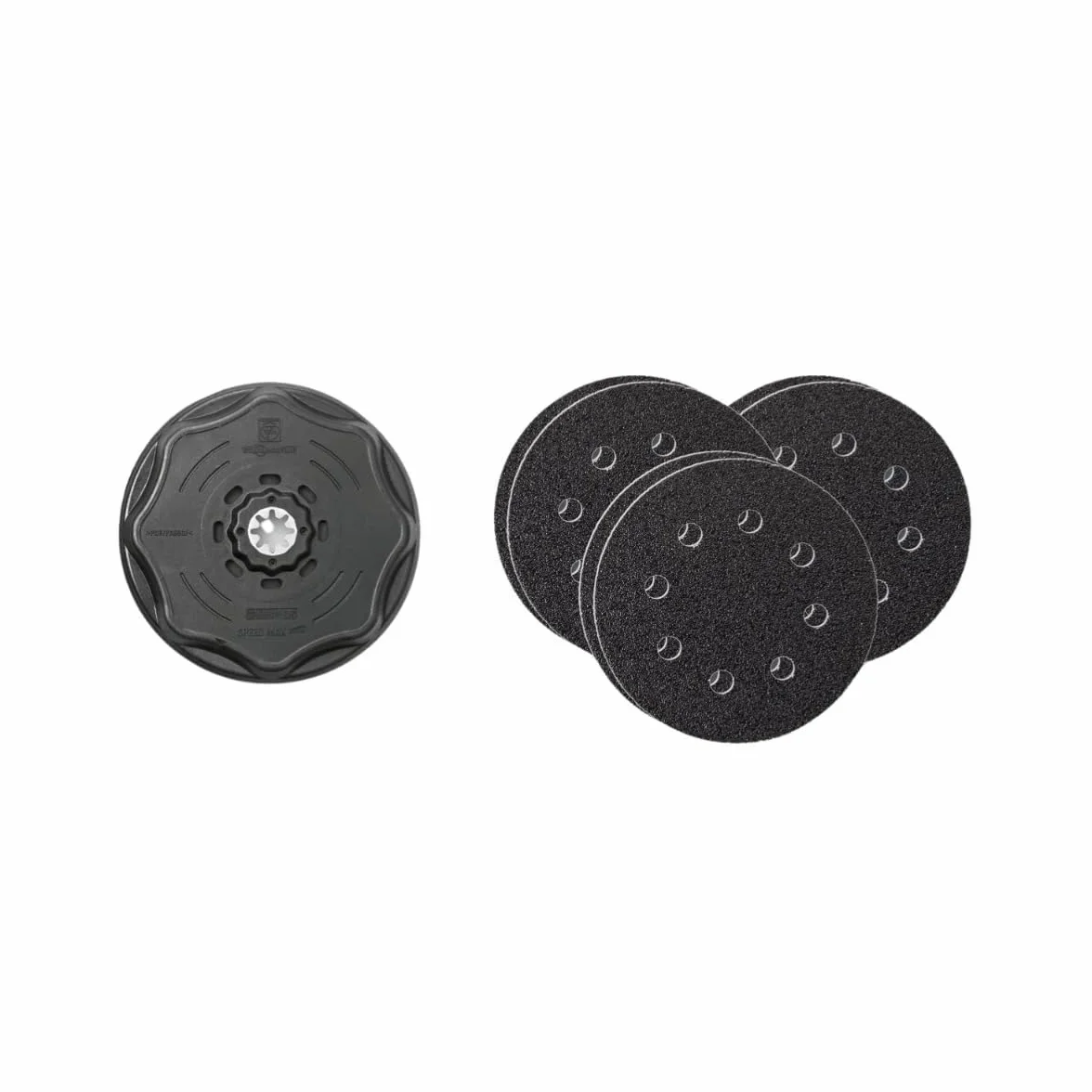 FEIN set lijado SLP D115 + LIJAS 63806195210 Noir