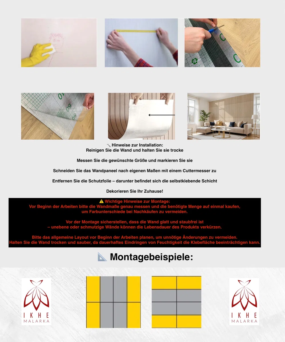 Lamelles décoratives auto-adhésives en rouleau [aspect bois] – 40x300 cm – Revêtement mural en mousse PE + PVC, hydrofuge et résistant aux chocs – Panneaux muraux 3D, épaisseur : 2,8 mm, 1,2 m² (R01)