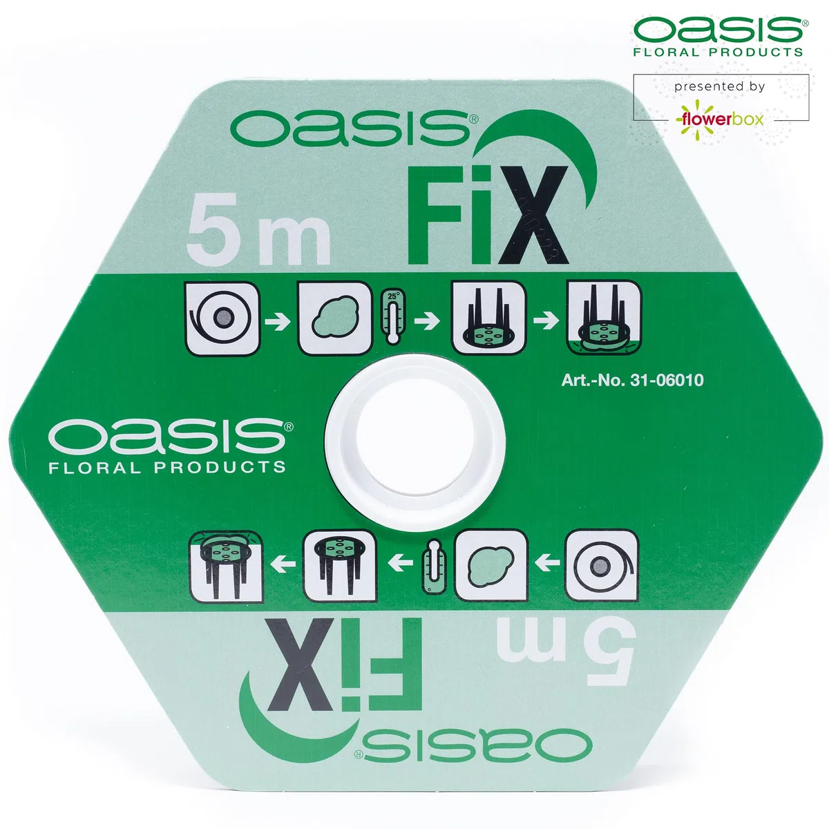 Oasis Fix Mastic adhésif double face vert Pâte à modeler Bricolage Fournitures florales pour la fixation de mousse florale Éponge à emboîter