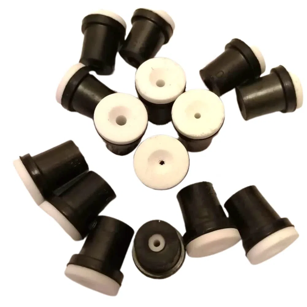 DAZZLEEX Lot de 10 buses de sablage de 2,5 mm pour réservoirs de sablage de 5 gallons