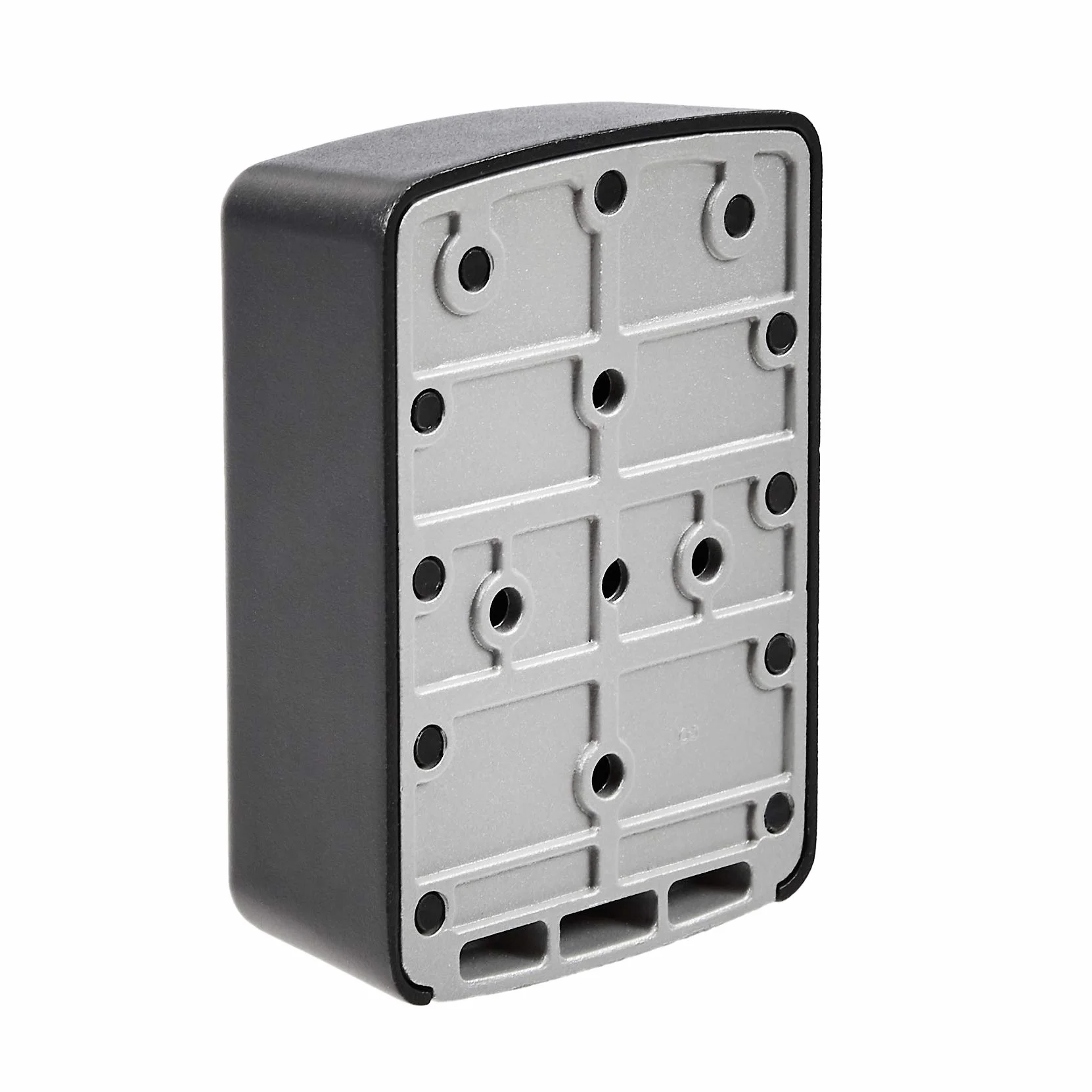 Amazon Basics Boitier mural range-clé, Serrure à combinaison, Noir, 3.5 x 8.6 x 12 cm