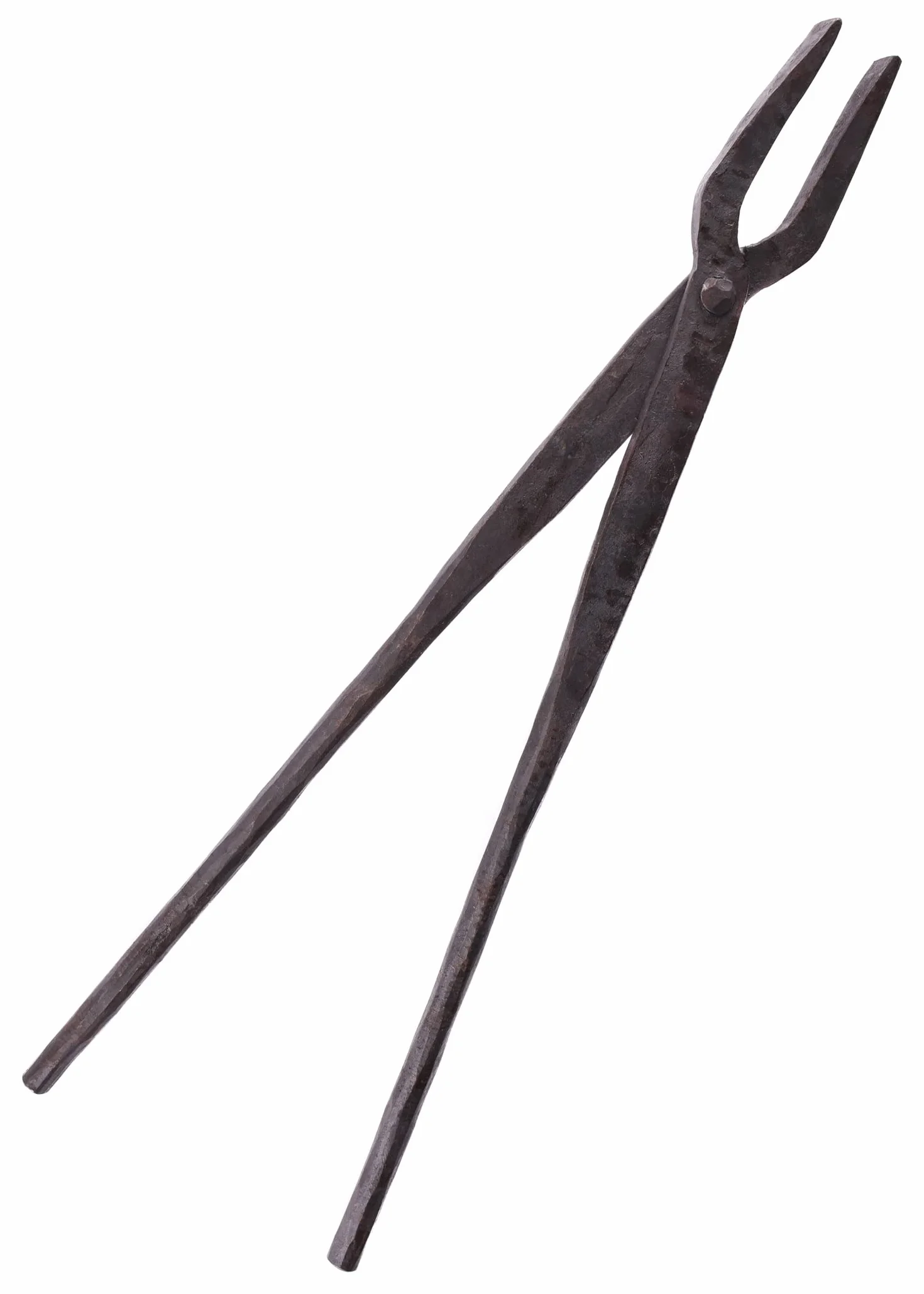 Schmiedezange, pince plate; dimensions: env. 38 cm