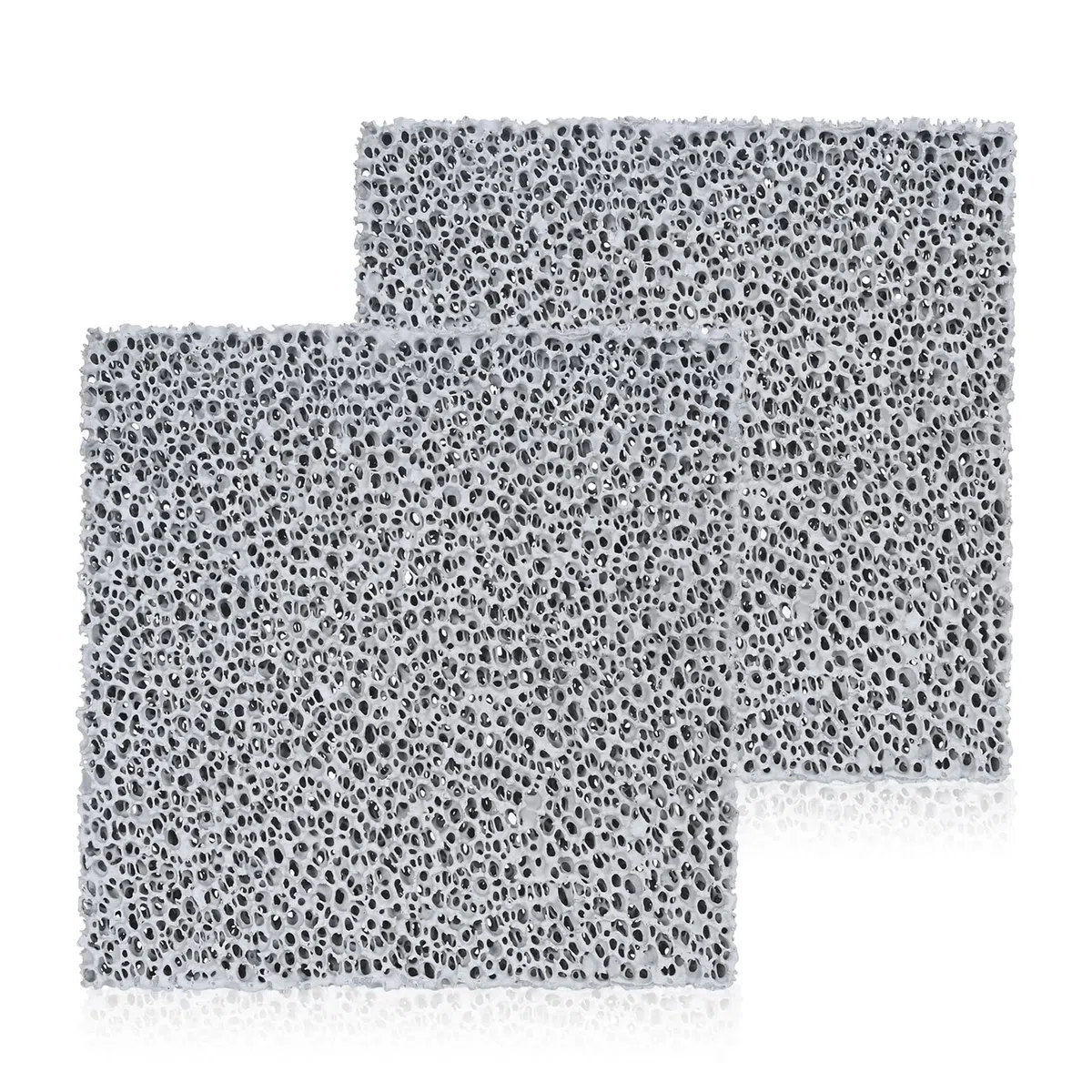 Lot de 2 filtres à poussière fine pour cheminées, 200 x 200 x 20 mm, compatibles avec les filtres Hark pour la rénovation des cheminées et poêles