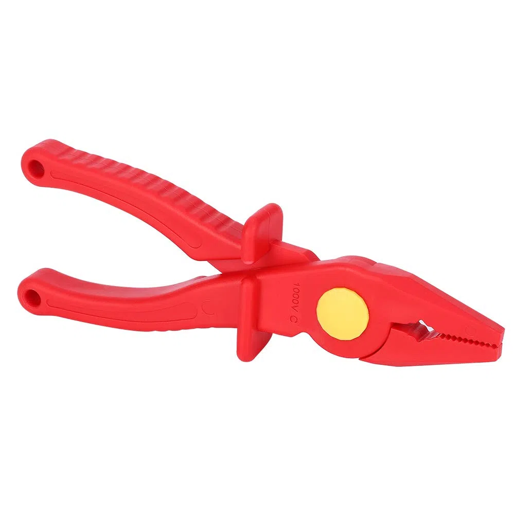 Ausla Pince Isolée Professionnelle Coupante, 1000V, 195 mm, en Plastique, pour Installation Électrique et Coupe de Circuits