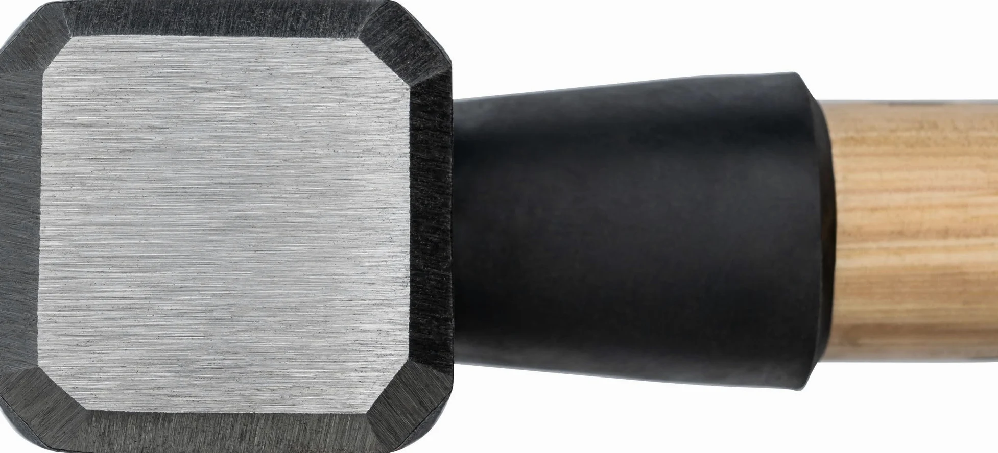 ViGOR V2663-1500 Massette 1500 g, manche en bois d'hickory avec protection contre les chocs en caoutchouc, longueur 280 mm, marteau lourd pour des coups puissants et un travail précis