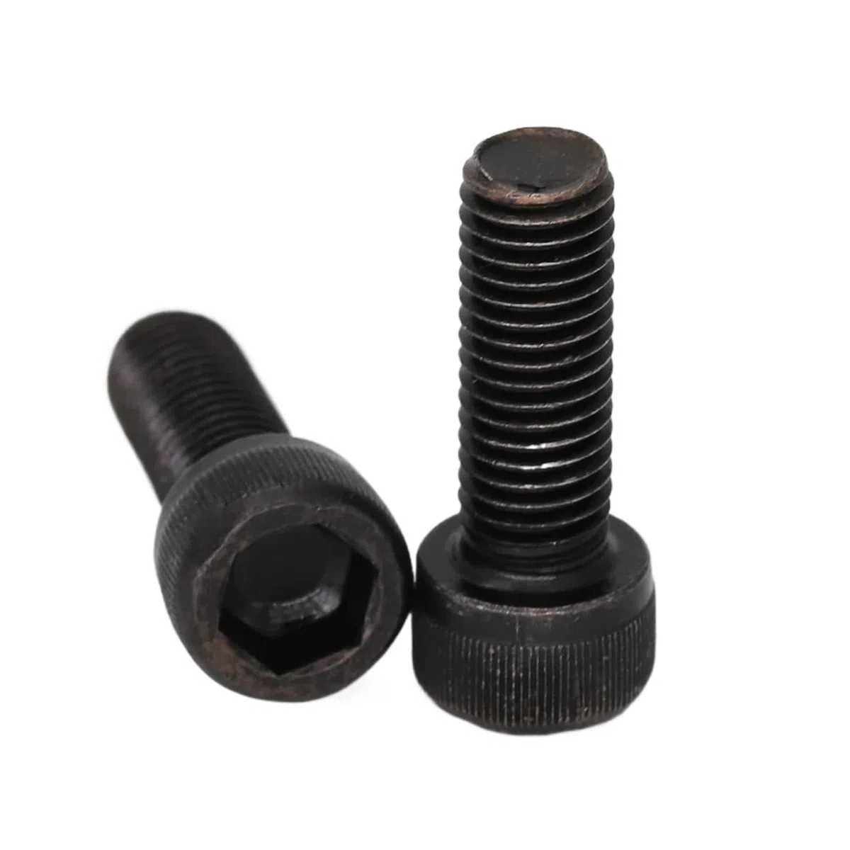 Vis à tête cylindrique à six pans creux boulon M7 M9 filetage fin DIN912 12.9 niveau acier(2PCS M9x1.25x25mm)