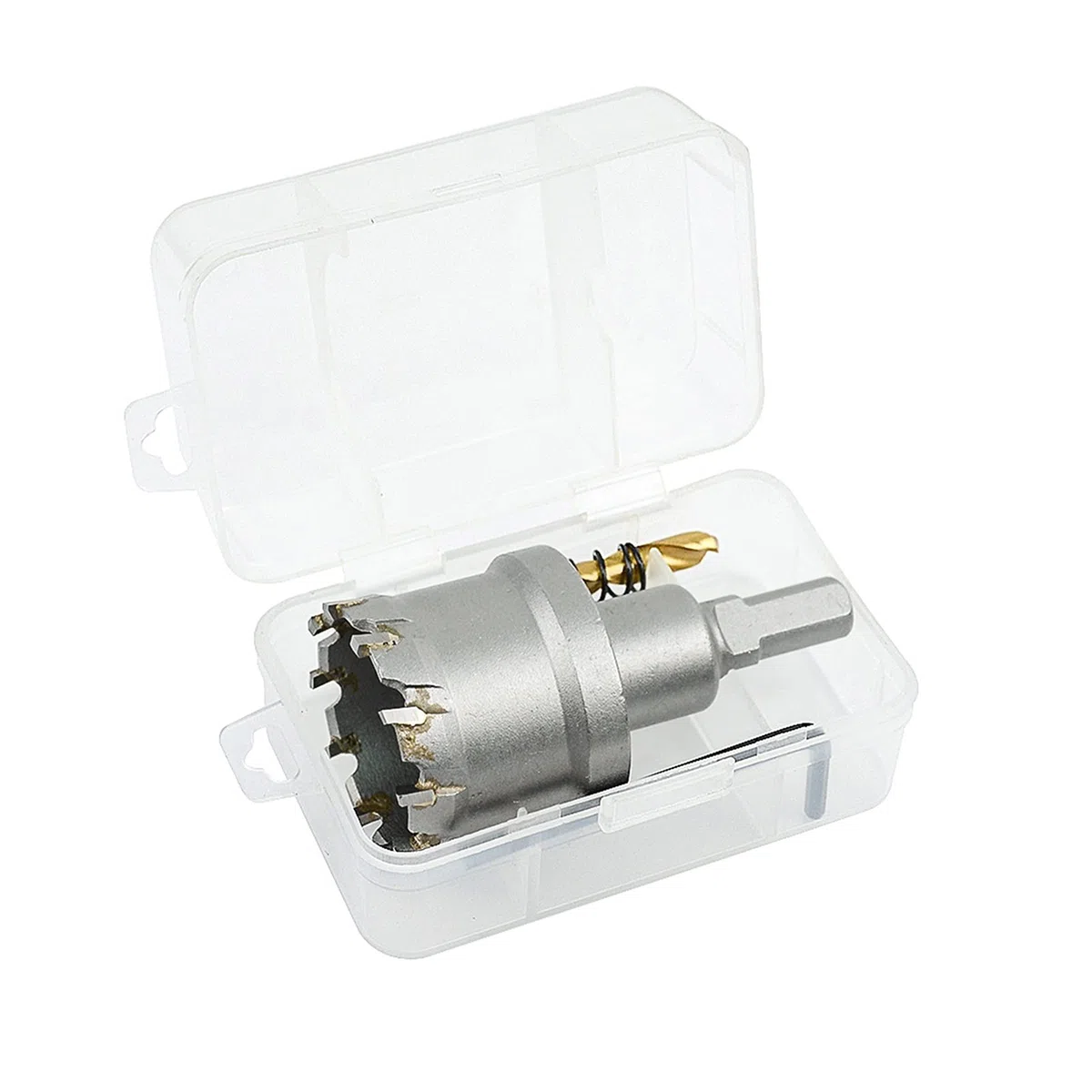 12-200mm TCT Scie Trépan Forets Métal Scie Carbure Alliage Ouvre-Trou pour Acier Inoxydable Alliage Métal Forage (Hole Diameter : 48mm)