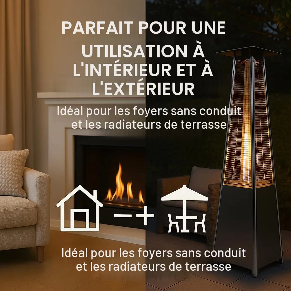 GiDeli Bioéthanol 96,6 % inodore 6 x 1 l – Bio éthanol pour cheminée de table, cheminée intérieure et extérieure – Sans fumée et sans suie – Fabriqué à partir de maïs et de betterave à sucre