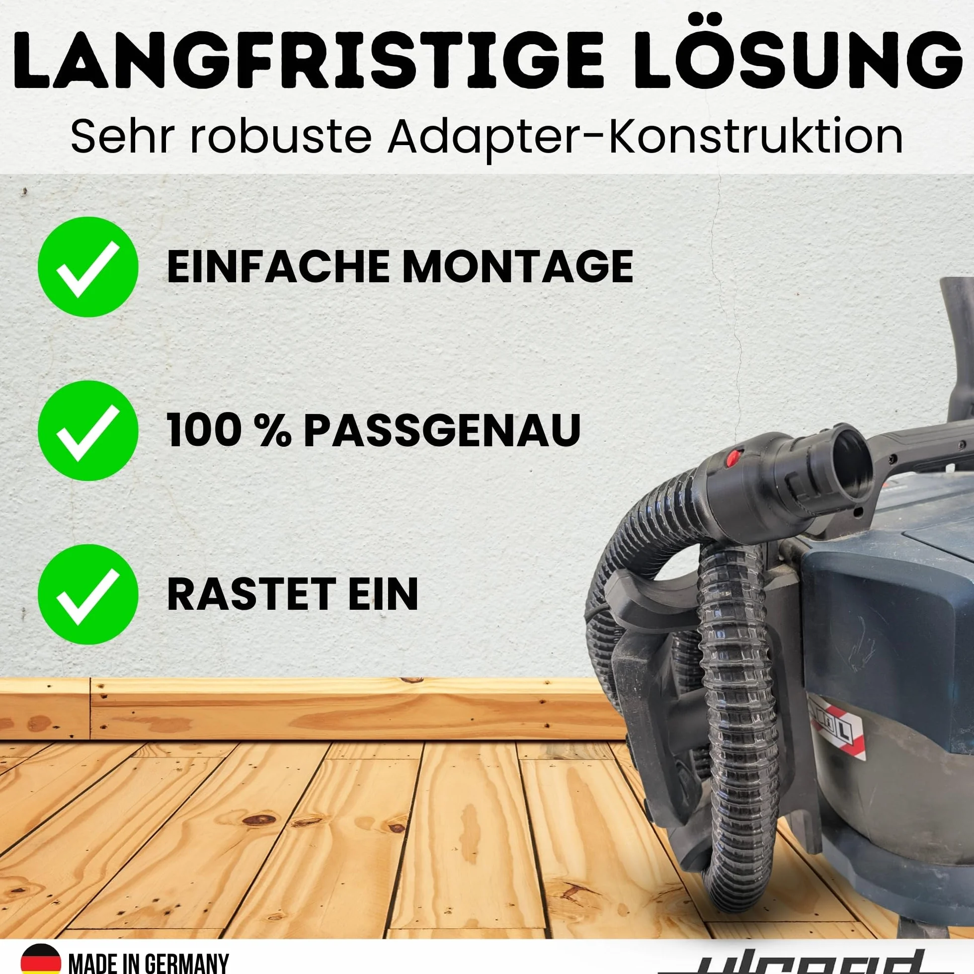 Compatible avec Bosch Click and Clean - Adaptateur pour scie Festool D27 - Ponceuse excentrique - Accessoire d'aspiration C35