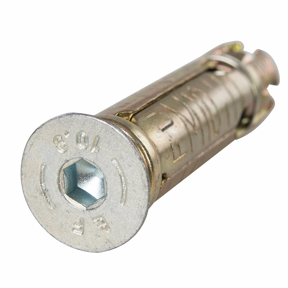 Silverline 331865 Point d'ancrage au sol, Multicolore, 65 mm