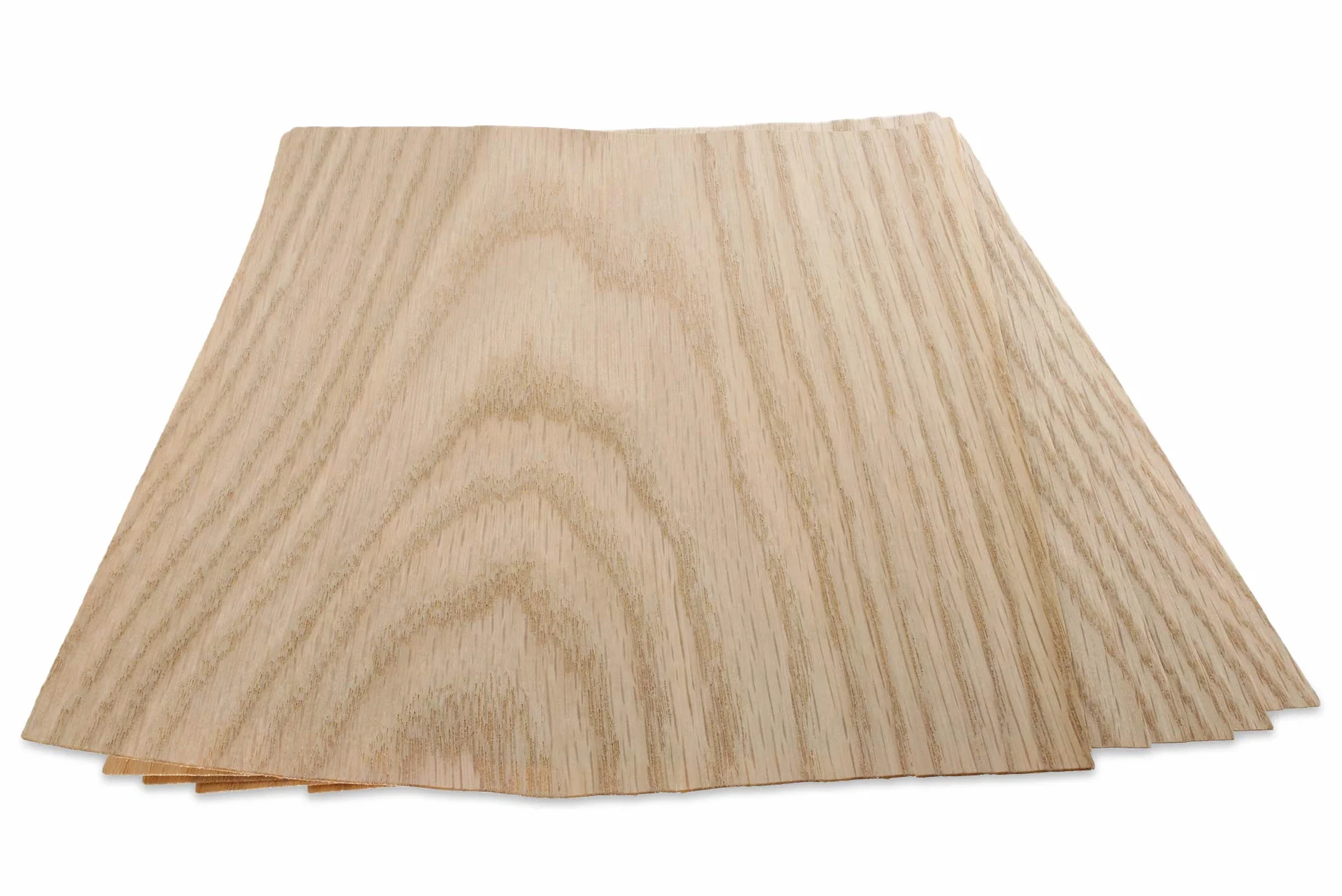 Placage en chêne véritable – Lot de 6 feuilles – Format A4 (env. 21 cm x 29 cm) – Placage pour marqueterie, modélisme et réparation de meubles