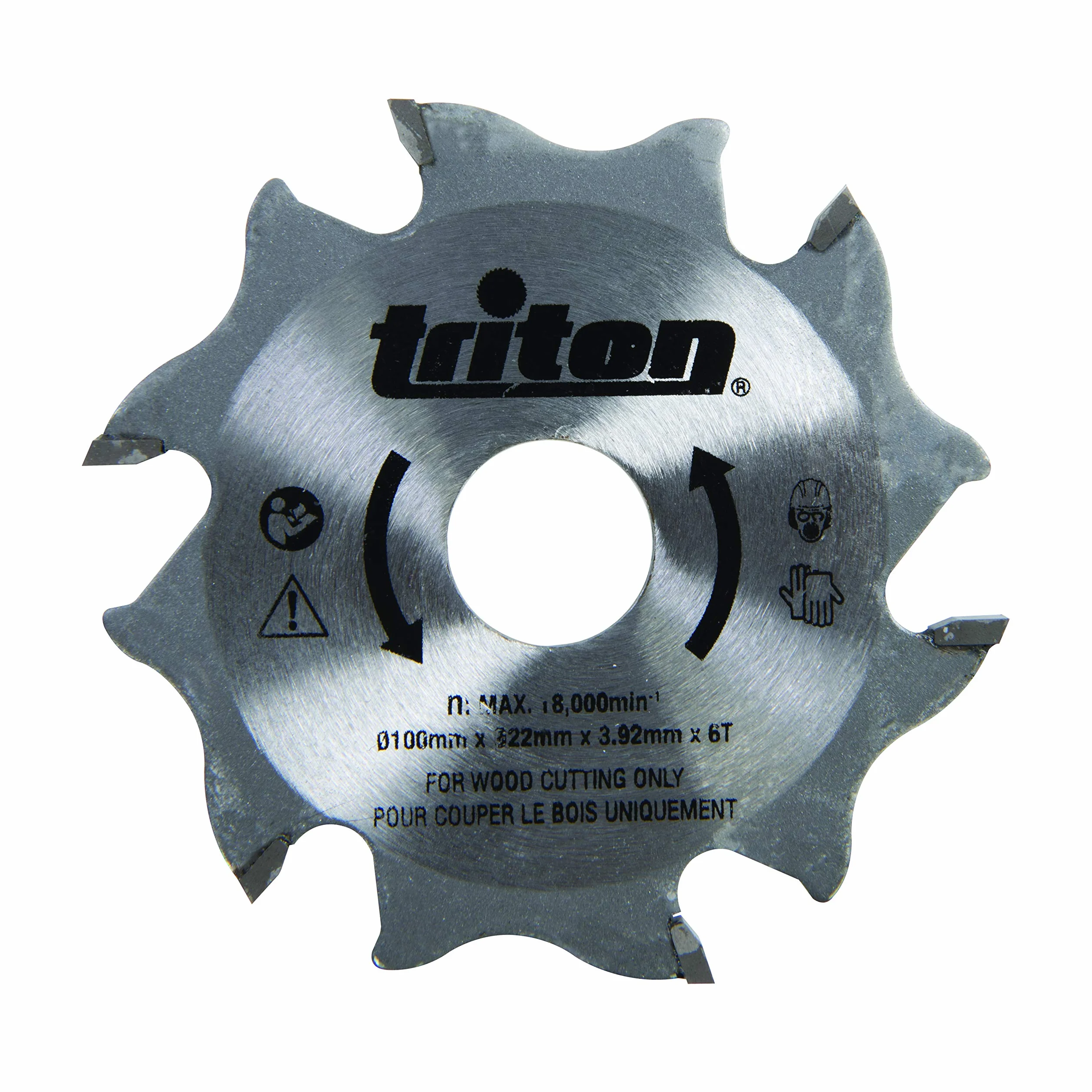 Triton TDJ600 Lame pour fraiseuse à lamelles 100 mm