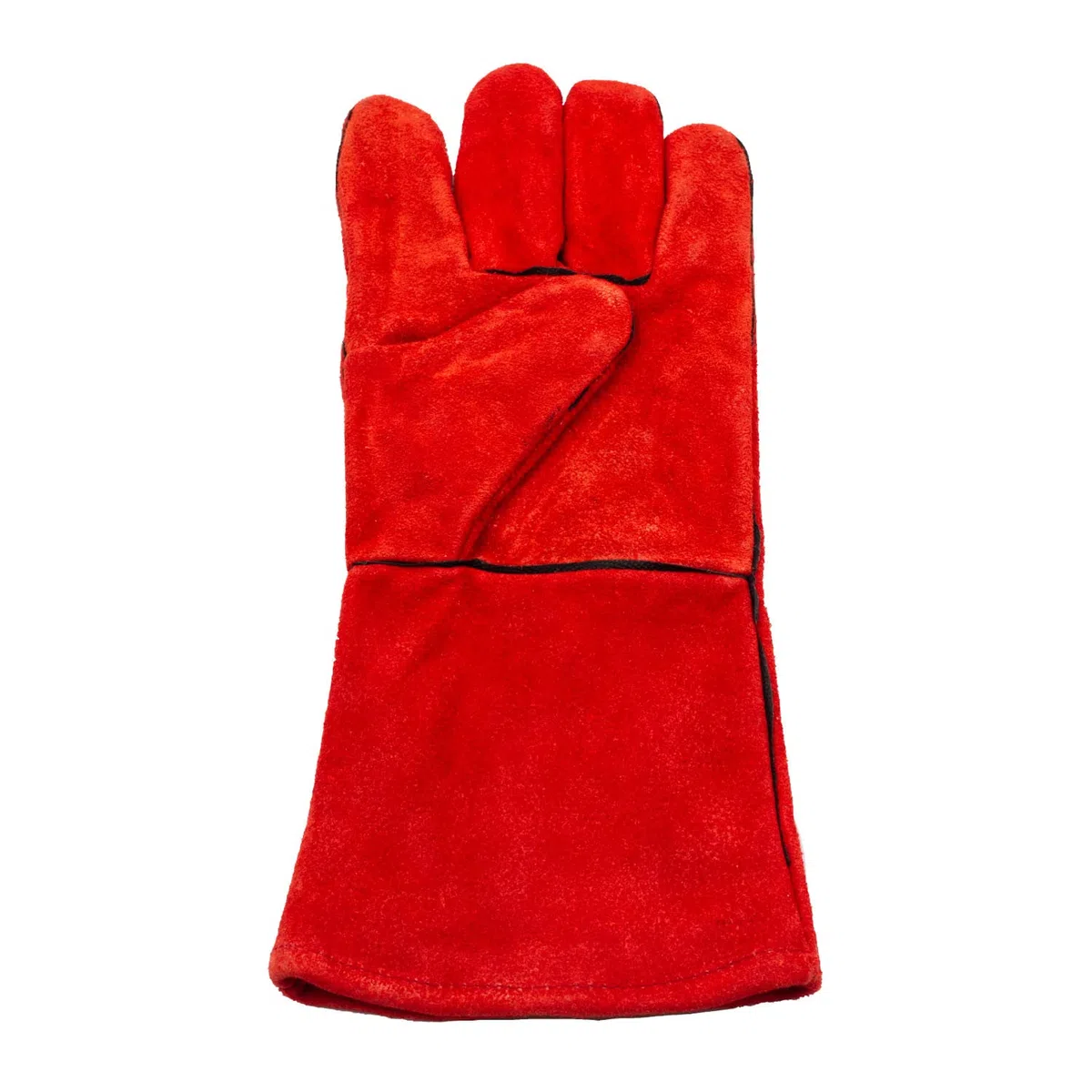 ISSALINE Gants de soudage de cuisine résistants à la chaleur, gants professionnels en cuir résistants à haute température, accessoires four, barbecue, souder, cuisine, protection taille 10