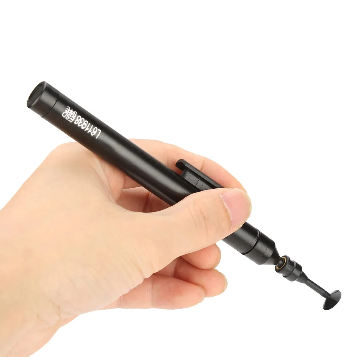 Stylo Aspirateur, L611938 Stylo Aspirateur Kit d'Outils de Ramassage avec 6 Ventouses et 2 Embouts d'Aspiration pour Placement de Composants de Précision IC SMD