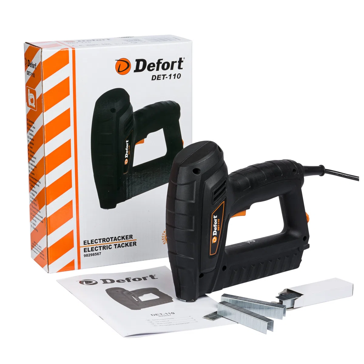 DET-110 Agrafeuse électrique puissante 20 s/min Convient pour agrafes et clous