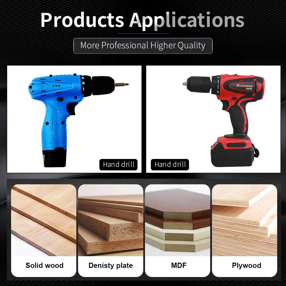 KATUR Scie à trous réglable Kit de mèches pour trous circulaires 30mm à 300mm, mèches de scie à bois pour cloisons sèches, coupe ronde, outils de bricolage pour le travail du bois
