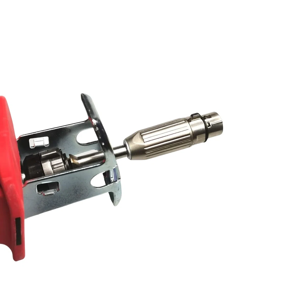 1 adaptateur de scie à 3 connecteurs XLR pour scies alternatives, accessoires de machines à trois prises, interface en acier inoxydable