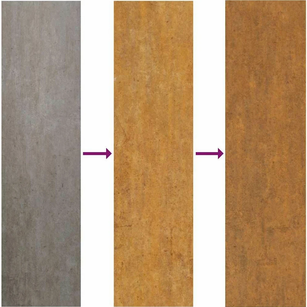 vidaXL Porte de Jardin Acier résistant aux intempéries Design lumière, Porte de clôture, Porte extérieure, Porte en métal, Porte de sécurité