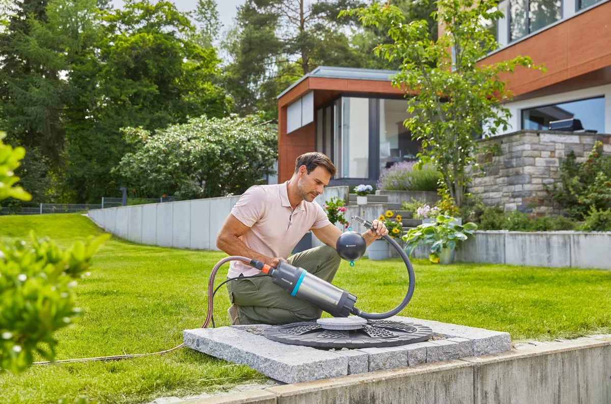 GARDENA Ensemble de filtres d'aspiration avec clapet anti-refoulement