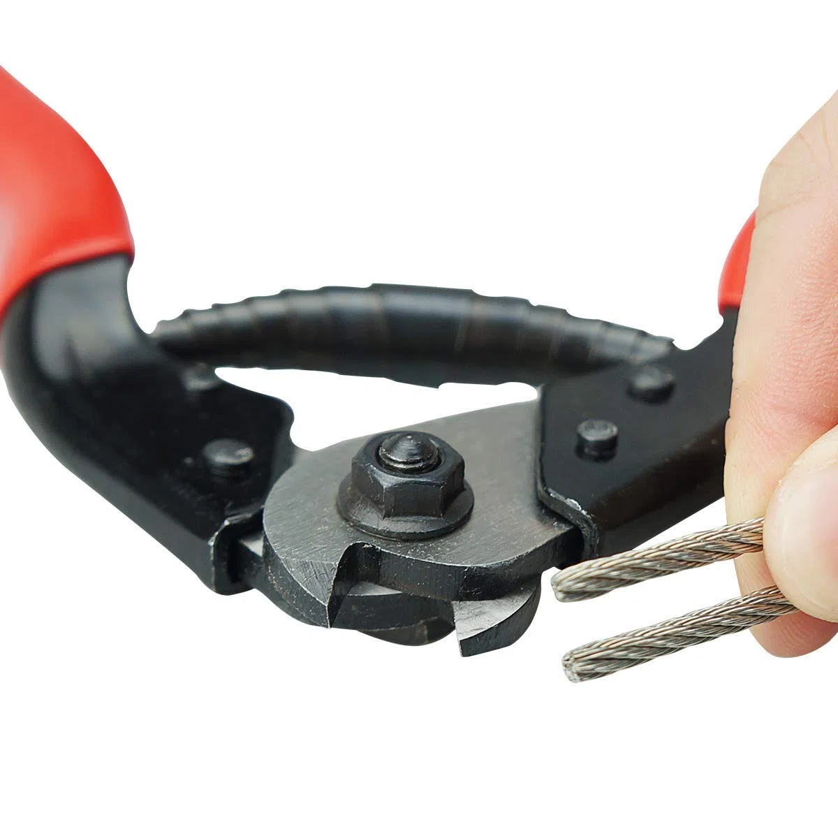 Lababe Pince coupe-câble à cliquet ultra résistante pour câbles en aluminium/cuivre jusqu'à 240 mm²