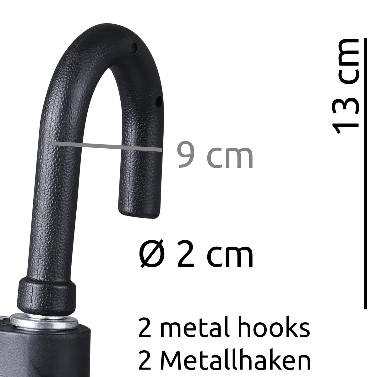 your GEAR Pescara - Échelle télescopique en acier de 2 m, max 150 kg, échelle étroite pour camping-car, caravane et fourgon à toit surélevé