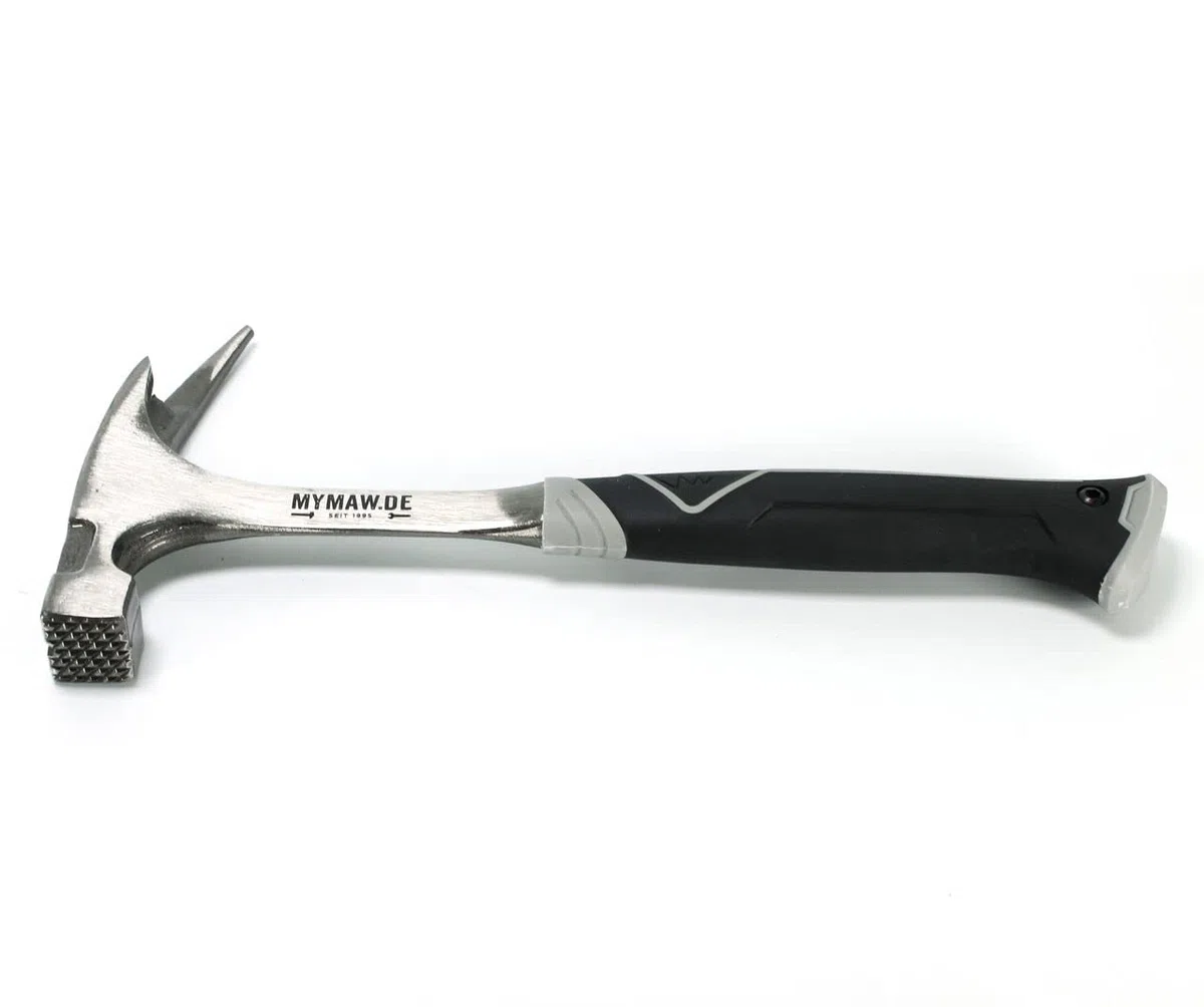 Marteau de Charpentier 2K Spezialhandgriff Type Forgé Latte Tout Acier Vpa GS Couvreur Professionnel Maçon