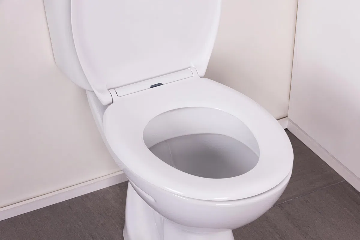 Abattant WC blanc universel clipsable/nettoyage facile - lunette de toilettes frein de chute forme O NOYON & THIEBAULT