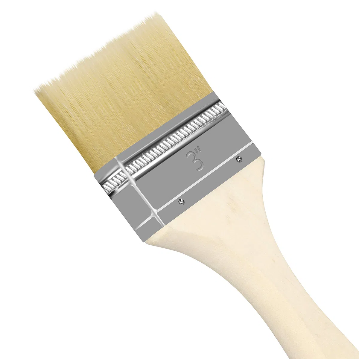 Kurtzy Pinceaux Peinture Mur (Lot de 12) Largeur Brosse 76,2 mm Taille Totale 21 cm - Pinceau Plat Peinture Pro Parfait pour la Peinture sur Ecailles, Silicone, Gesso, Teintures, Vernis, Colles