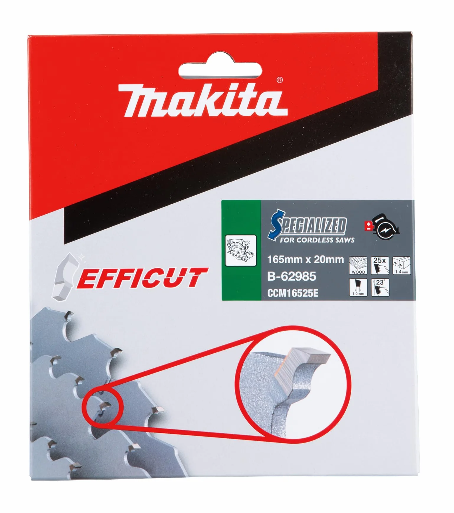 Makita ‎B-62985 TCT Lame de scie - ‎Argenté