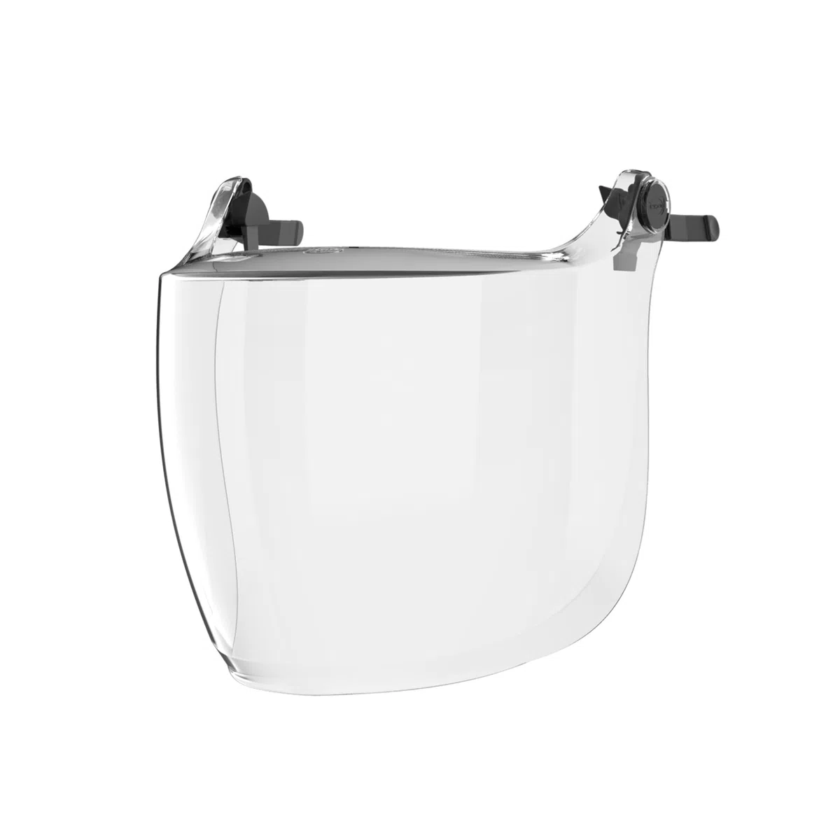 JSP EVOGuard C1 Visière Transparente Polycarbonate pour BTP et Industrie | Visière polycarbonate transparente avec protection UV et anti-impact. Compatible JSP EVO. EN 166 & EN 170.