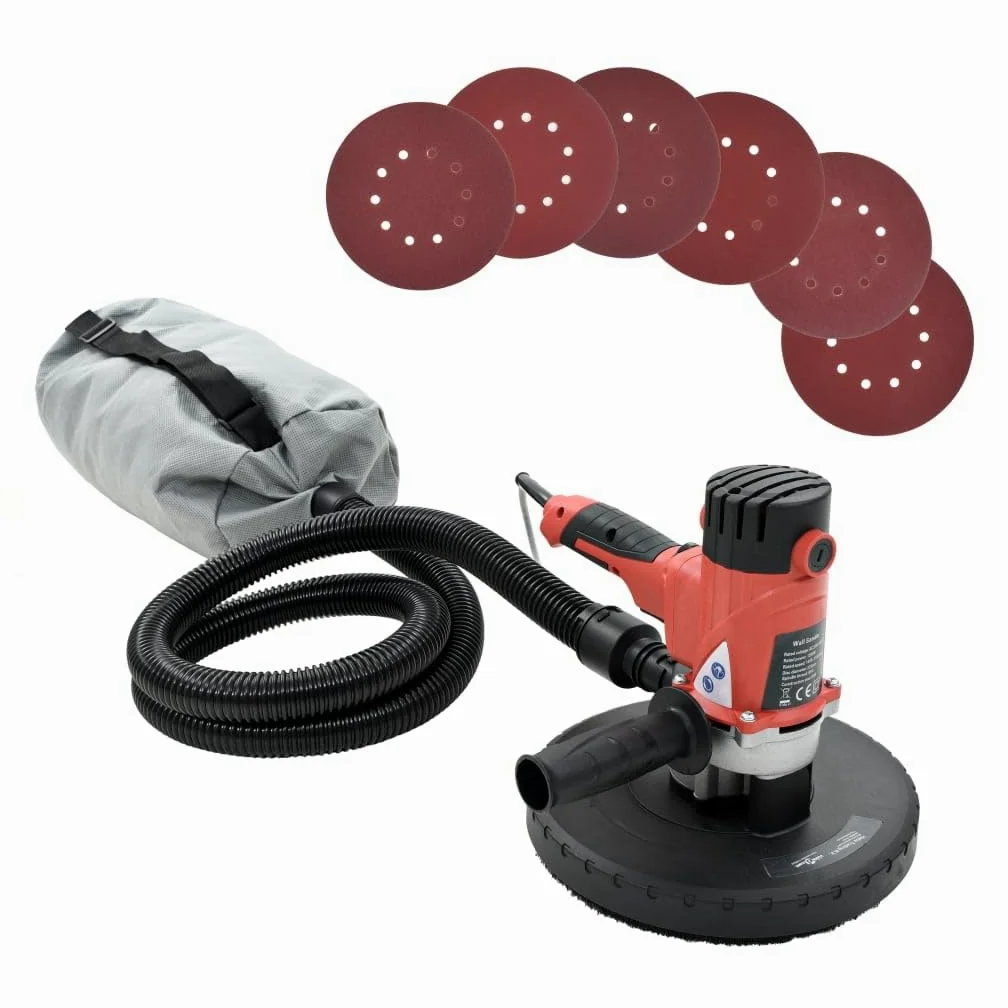 vidaXL Ponceuse pour Cloison Sèche avec Fonction d'Aspiration 1200 W Maison