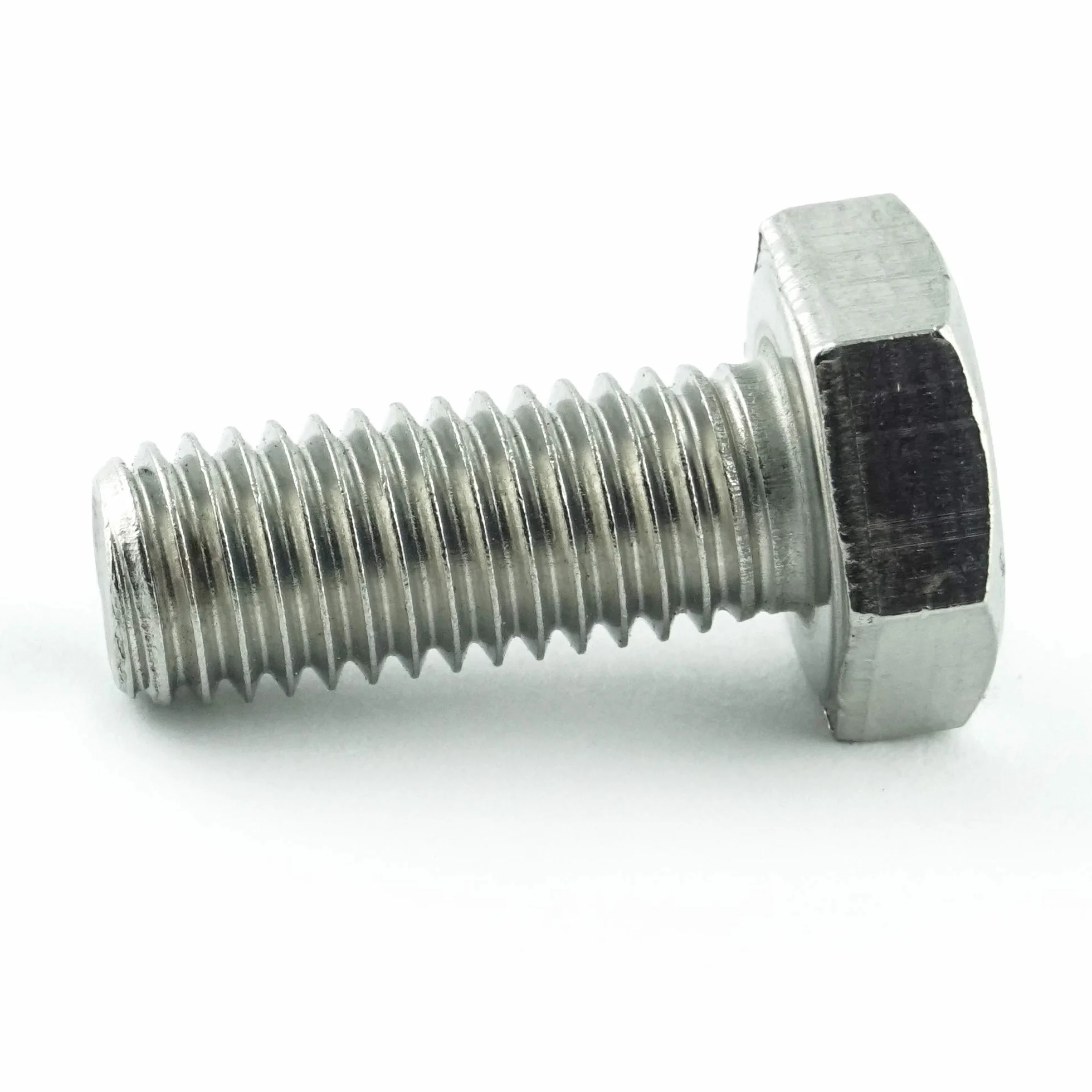 Vis à tête hexagonale - Filetage complet - M16 x 40 mm (10 pièces) - DIN 933 - ISO 4017 - Vis hexagonales - Vis filetées - Vis de machine - Vis en acier inoxydable VA A2 V2A