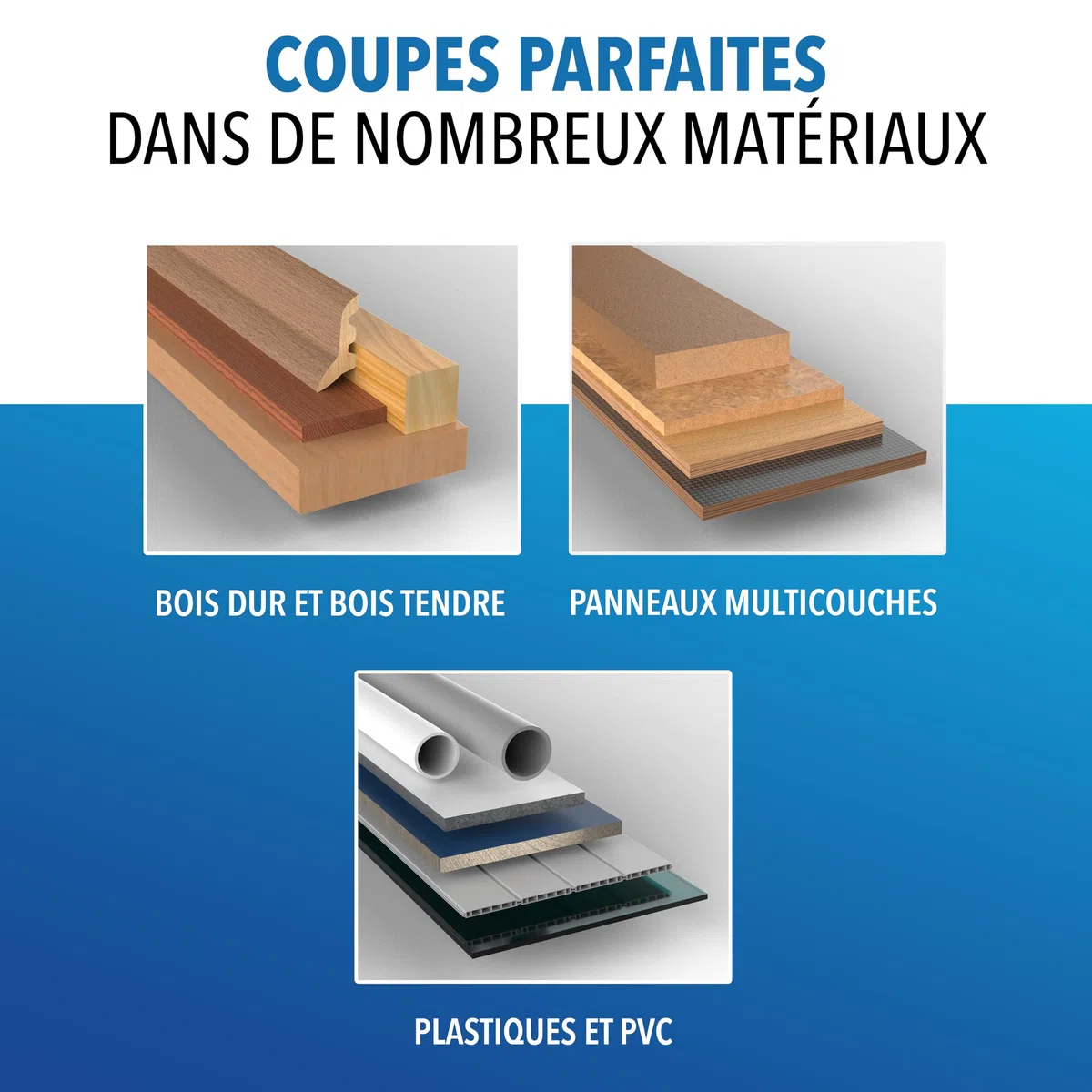 STONE REEF Lame de scie circulaire 254x30 mm avec adaptateur pour alésage de 20 mm, compatible avec scie plongeante et scie circulaire de Bosch, Makita, idéale pour le bois, le métal et l'aluminium