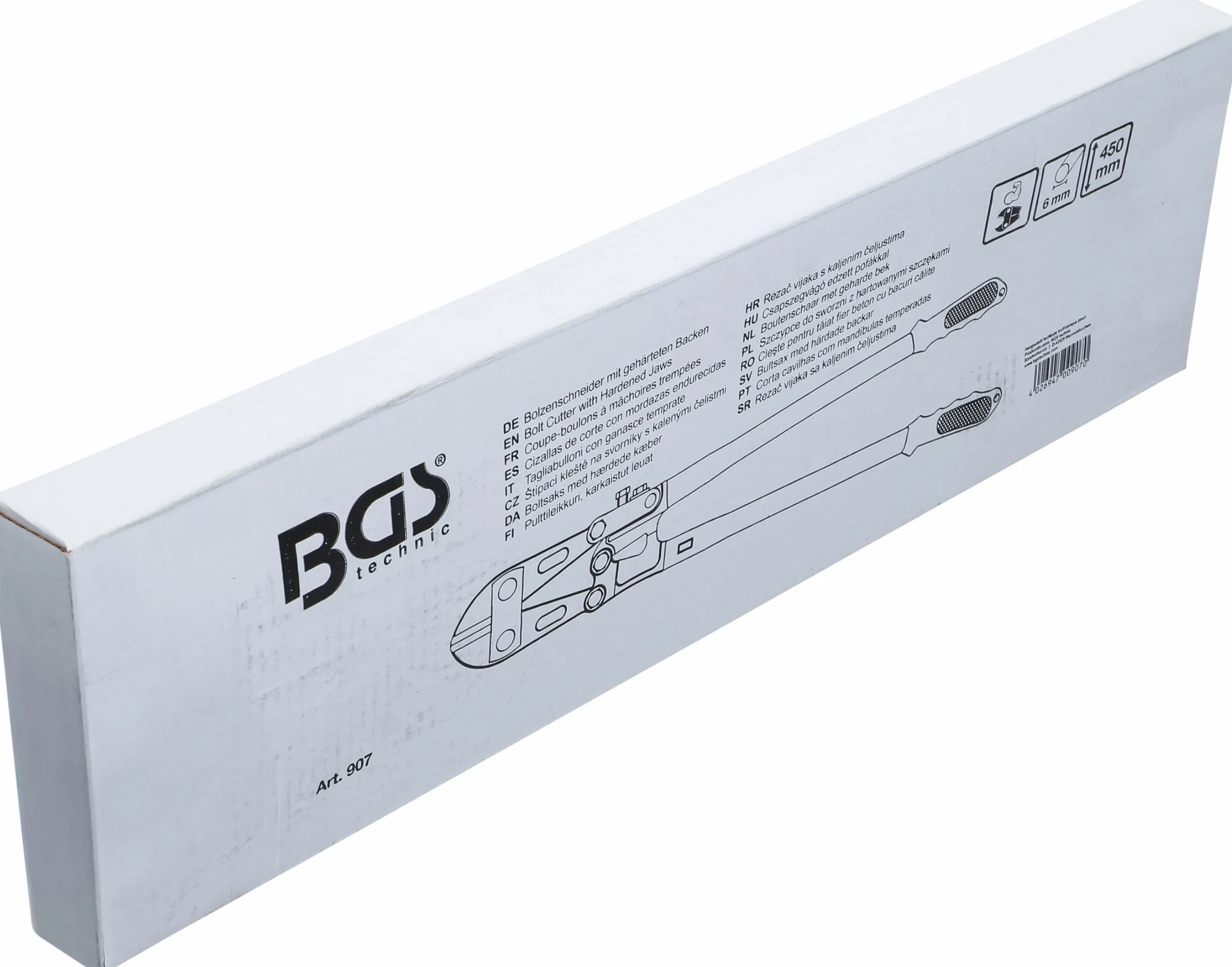 BGS 907 | Coupe-boulons à mâchoires trempées | 450 mm