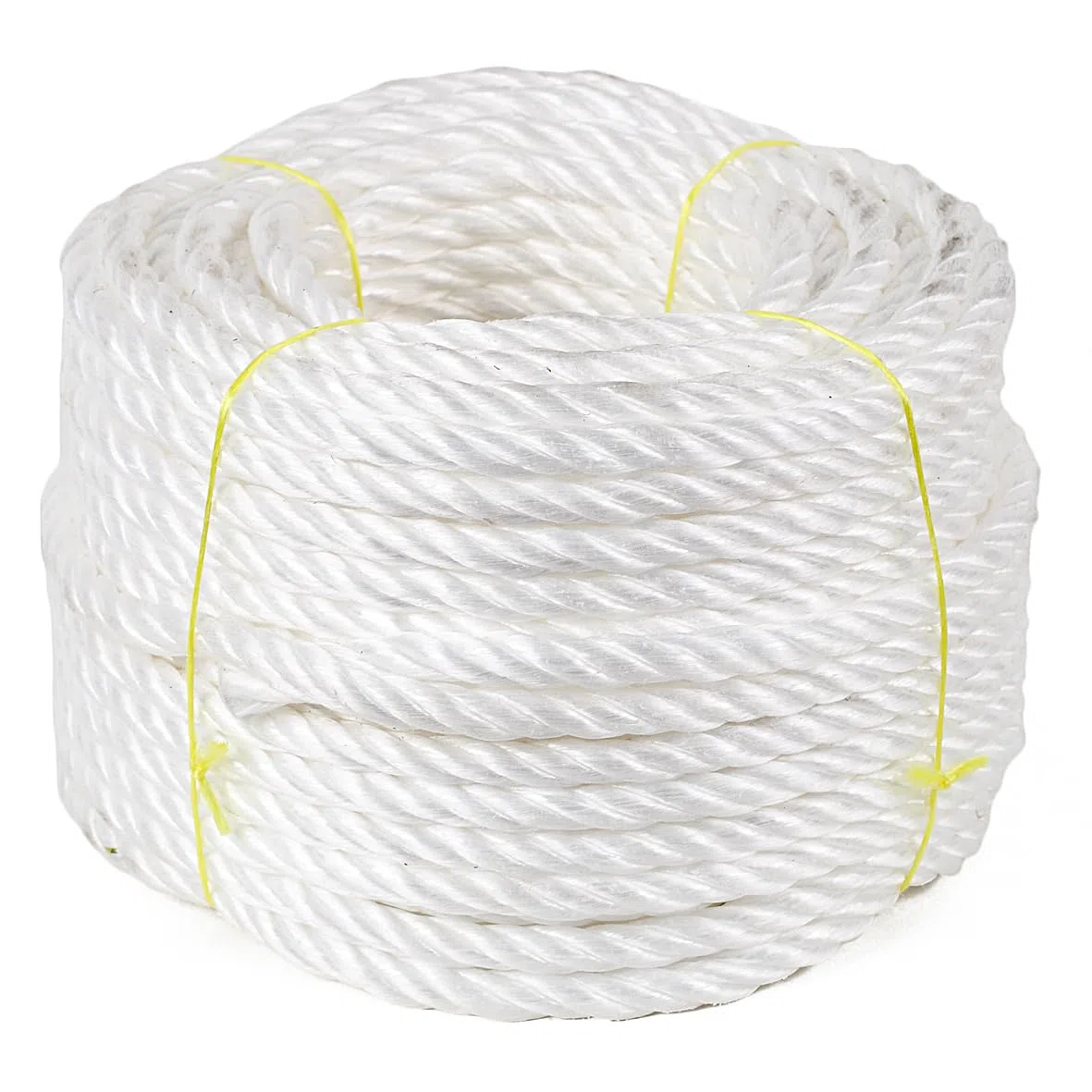 Flandria 362 Couronne de Cordage en Polypropylène Ø 8 mm x 100 m, Blanc