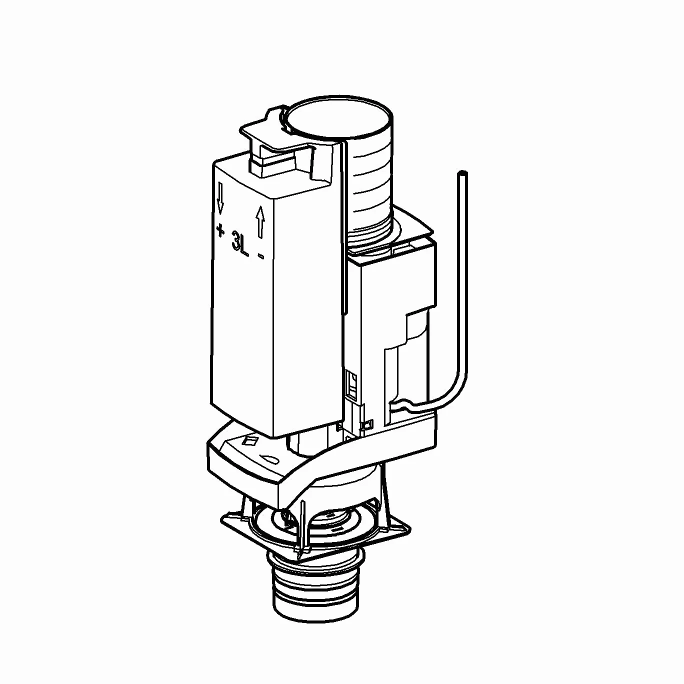 GROHE Mécanisme de Chasse AV1 Pièce Détachée 42314000 (Import Allemagne)