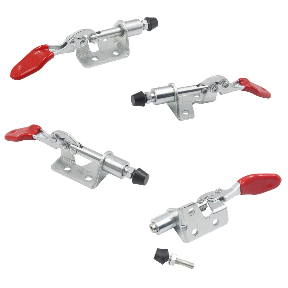 5 Pcs Pince Horizontale, Outil à Main à Action Push-Pull, Dégagement Rapide Basculer La Pince, Pour Le Fonctionnement De La Machine, La Menuiserie, Le Soudage (Force De Serrage De 45 Kg)