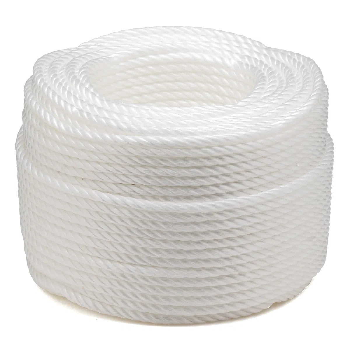 Flandria 362 Couronne de Cordage en Polypropylène Ø 8 mm x 100 m, Blanc