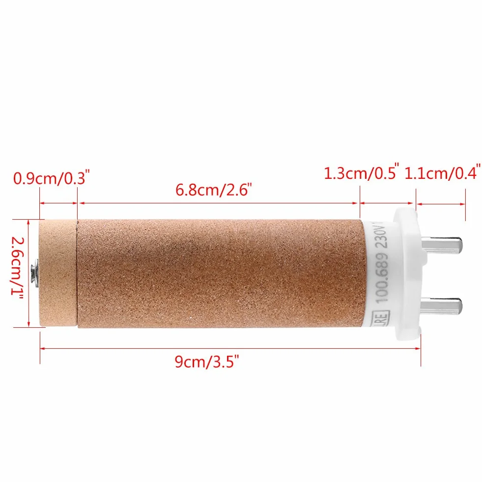 230V 1550W Tube Élément Chauffant pour Leister 100.689 Pistolet de Soudage à Air Chaud