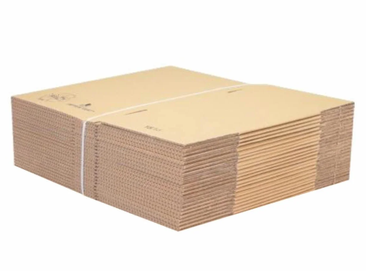 Lot de 10, 20 ou 25 boites en 55x35x30 cm pour déménager, envoyer, ou stocker. Cartons haute résistance 20 kg avec poignées intégrées adaptées au port de charge lourde. (20)