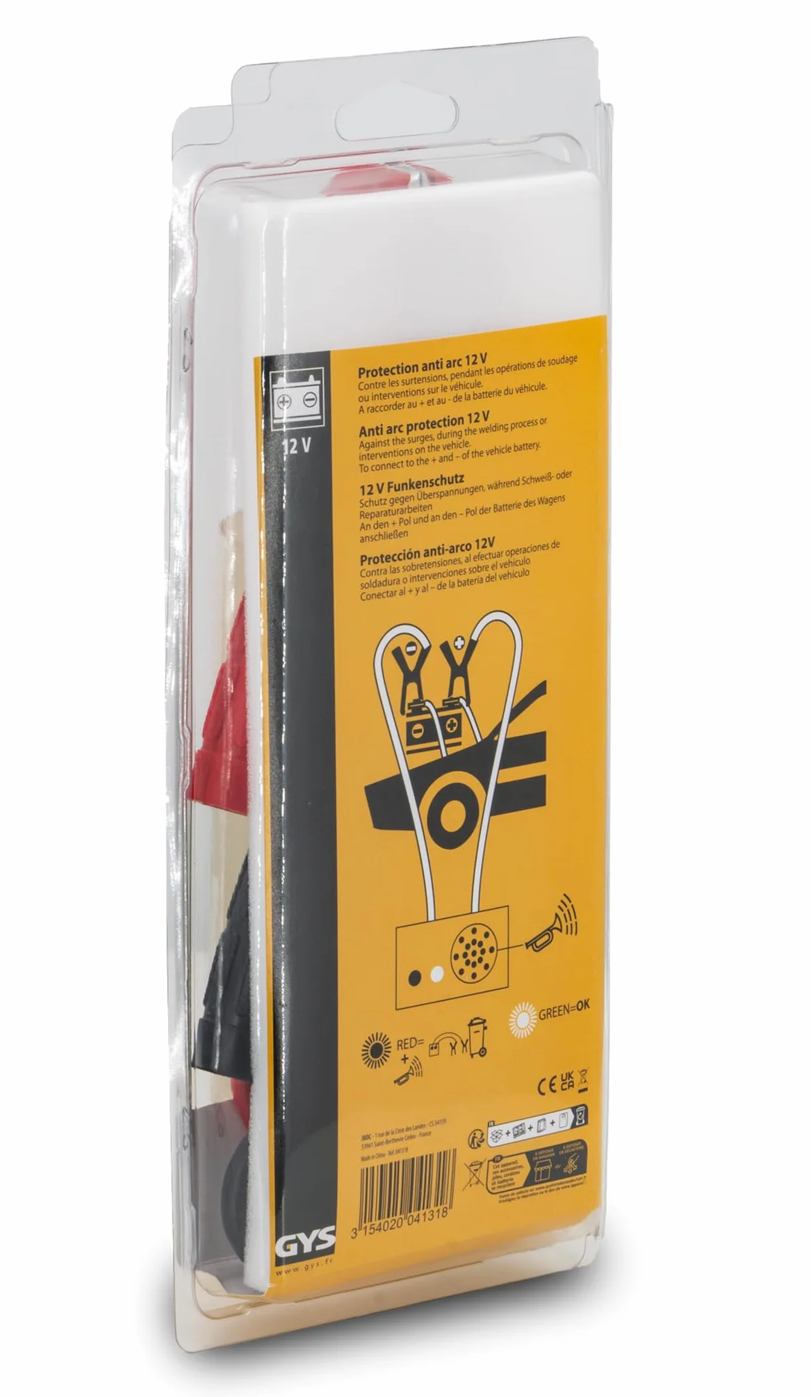 GYS, Protection Anti-Arc 12V