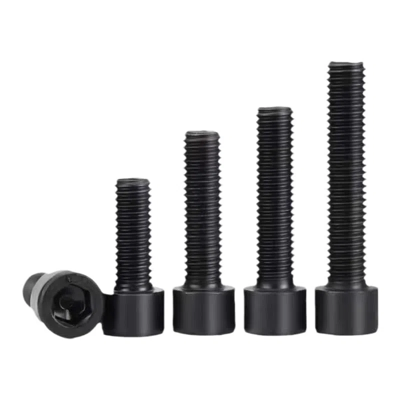5 Pièces M9 Acier Allié Grade 12.9 Vis Allen Tête Cylindrique Boulons Tête Hexagonale Filetage Fin Pas 1.0/1.25/1.5mm Fixations Métriques pour Machines et Réparation Auto (Inner hexagon m9*1.25 * 25)