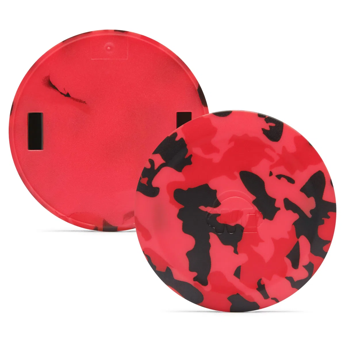 WC Side Plates for Arctis Nova Headsets, by Wicked Cushions | Compatible avec Arctis Nova Pro sans Fil/Pro Filaire/Nova Elite/Nova 7/7X/7P | Red Camo