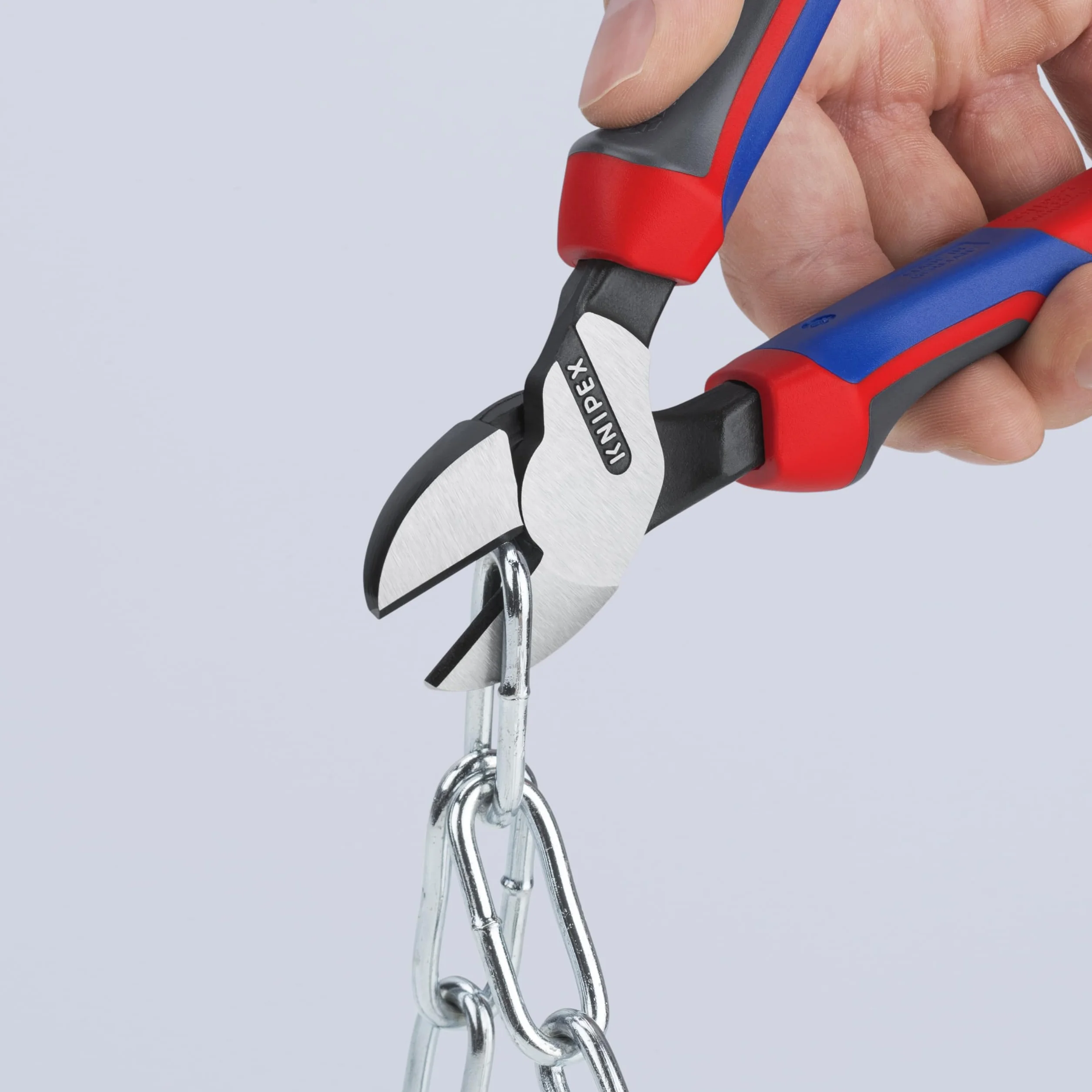 Knipex Pince coupante de côté à forte démultiplication avec poignées comfortables 200 mm, 74 02 200